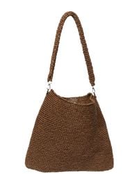 N'Onat - Raffia Hand Crochet Tote Bag - Lyst