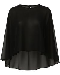 NAZLI CEREN - Viona Chiffon Cape - Lyst