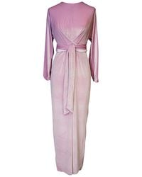 Jennafer Grace - Lily Velvet Twist Dress - Lyst