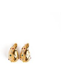 Superdivajewellery - Teja Pear Drop Multicoloured Earrings - Lyst