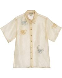 Paloma Lira - Embroidered Scorpios Shirt - Lyst