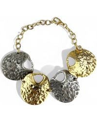 By Virgo - Lunaria Two-Tone Disc Chain Bracelet - Lyst