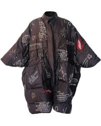 Maxjenny - Oversized Puffer Coat – With Swarovski Details - Lyst