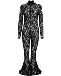 Sarah Regensburger - Wicked Lace Catsuit Flared - Lyst