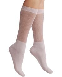 HIGH HEEL JUNGLE by KATHRYN EISMAN - Glitter Dance Socks - Lyst
