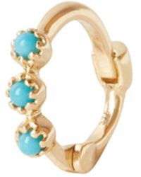 Zohreh - Mini Trilogy Huggie Hoop Earring 9K - Lyst