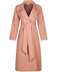 NUMBAT - Neutrals Elspeth Cotton Midi Coat - Lyst