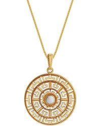 Karma and Luck - Celestial Balance Opal Mandala Necklace - Lyst