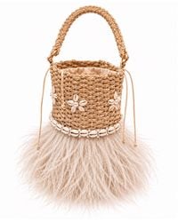 Lalinde - Neutrals St. Barths Bucket Bag - Lyst