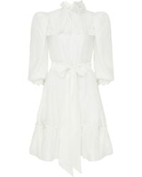 Lisa The Label - Le Jardin Short Plumerella Dress - Lyst