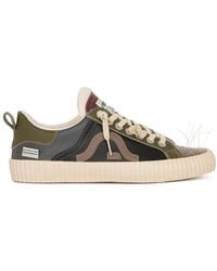 Springa | Unique Vulcanized Sneakers Italian Handmade - Wavy Leather Embroidery Sneakers - Lyst