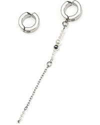 Kirei - Riot Ear Cuff – Stainless Steel & Shell Pearls - Lyst