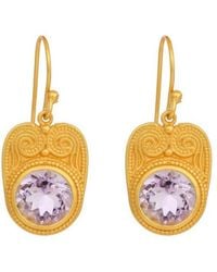 Opium Jewels - Goddess Earrings - Lyst
