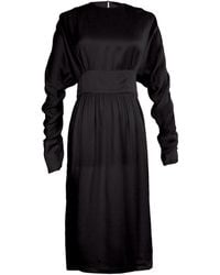 Smart and Joy - Bat Sleeved Fitted Dress With Off-Shoulders - Lyst