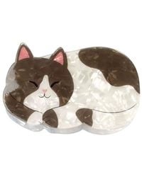 Gold Trip - Sleeping Cat Claw Clip - Lyst