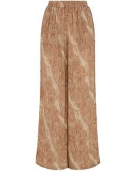 Raffya - Ginger High Waist Tiger Print Trouser - Lyst