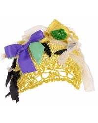 Miro Misljen - Sunlit Patchwork Crochet Headpiece - Lyst