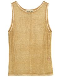 Paloma Lira - Shimmery Tank Top - Lyst
