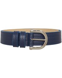 BeltBe - Arch Metal Buckle Leather Belt - Lyst