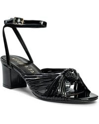 Allegra James - Layla Work Evening Leather Low Heel Sandal - Lyst