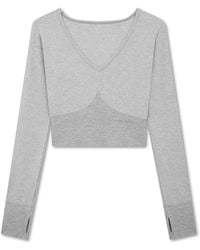 Hrmn8 - Aura Bamboo Layering Top - Lyst