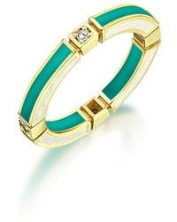 C|Nd|N by Candan Balto - Megaron & Enamel Ring - Lyst