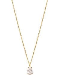 Esterah - Cz Pear Cut Necklace - Lyst