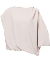 Helen Mcalinden - Neutrals Berna Natural Pearl Blouse - Lyst