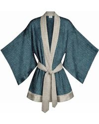 Artemis Muse - One Of A Kind Recyled Sari Kimono Unique Thirty - Lyst