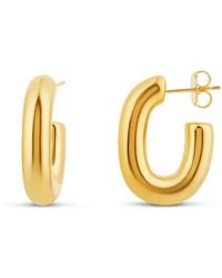 SHYMI - U Shaped Hoop Earrings - Lyst