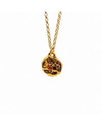 Moca Jewellery - Moon Gem Necklace - Lyst