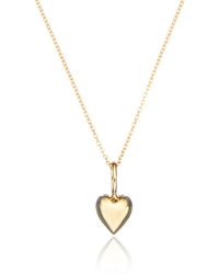 Lily & Roo - Heart Charm Necklace - Lyst