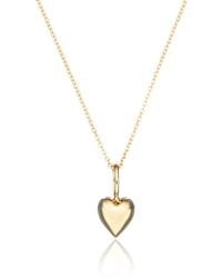 Lily & Roo - Heart Charm Necklace - Lyst
