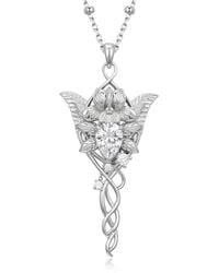 Azura Jewelry New York - Evenfall Star Topaz Necklace Vermeil - Lyst