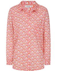 Luella Fashion - Neutrals Lisbon Cotton Shirt Printed Pattern Coral - Lyst