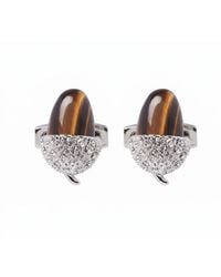 Simon Carter - Acorn Tigerseye Cufflink - Lyst