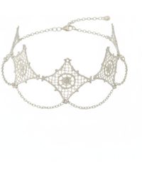 Raxada - Enchanted Rhombus Choker - Lyst