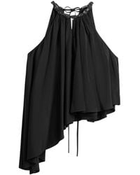Nocturne - Embellished Halter Blouse - Lyst