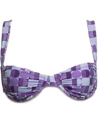 Patti Jane Swim - Stevie's Geo Underwire Bikini Top - Lyst