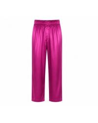 Hustle - Flying Dragon Satin-Pants - Lyst