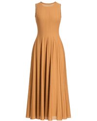 Tantra Spain Sl - Neutrals Long Sleeveless Dress - Lyst