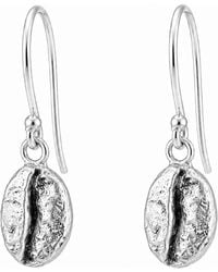 Mother Nature Jewelry - Coffee Bean Earrings, Handmade Minimalist Dangles - Lyst