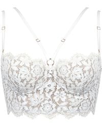 MONIQUE MORIN LINGERIE - Frisson Bustier Crystal - Lyst