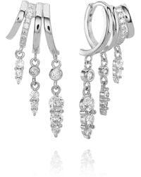 Aaria London - Cleo Hoop - Lyst
