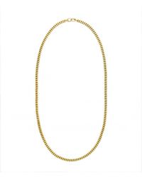 Onia - Baby Cuban Link Long Chain Waist Chain - Lyst