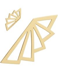 LINYA JEWELLERY - Asymmetrical Earrings - Lyst