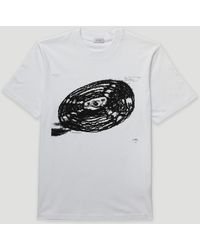 Heidi Stutt - Vinyl Print Cotton-Jersey T-Shirt - Lyst