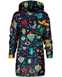 Aloha From Deer - Colorful Mexico Oversize Hoodie Dress - Lyst
