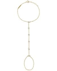 BLOOMTINE | Earth Angel HQ - Illuminess Premium Vermeil Moissanite Sparkle Hand Chain - Lyst