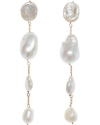 Lavani Jewels - Pluie Pearl Earrings - Lyst